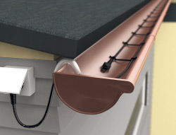 Cabluri degivrante pentru acoperis , jgheaburi si burlane